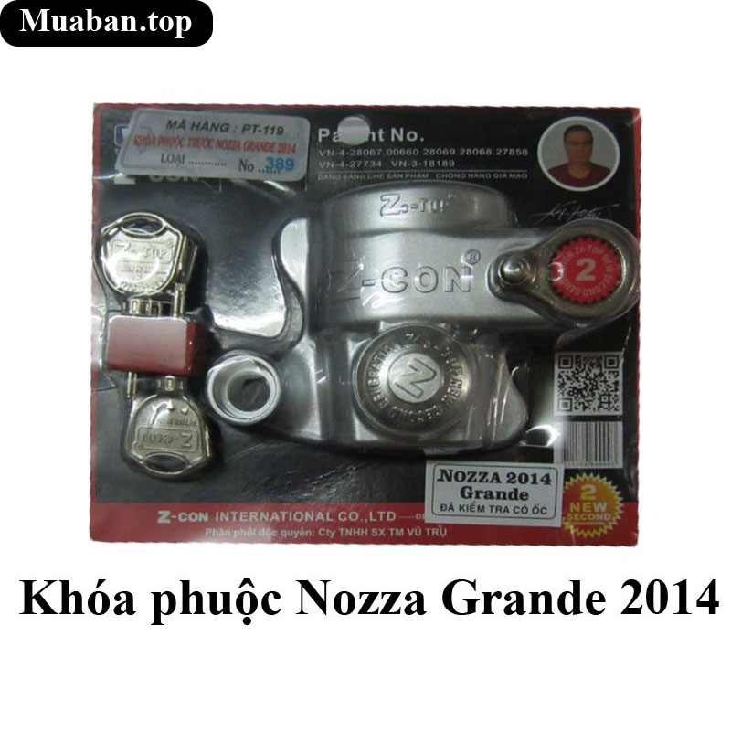 Khóa phuộc cho xe Nozza Grande 2014