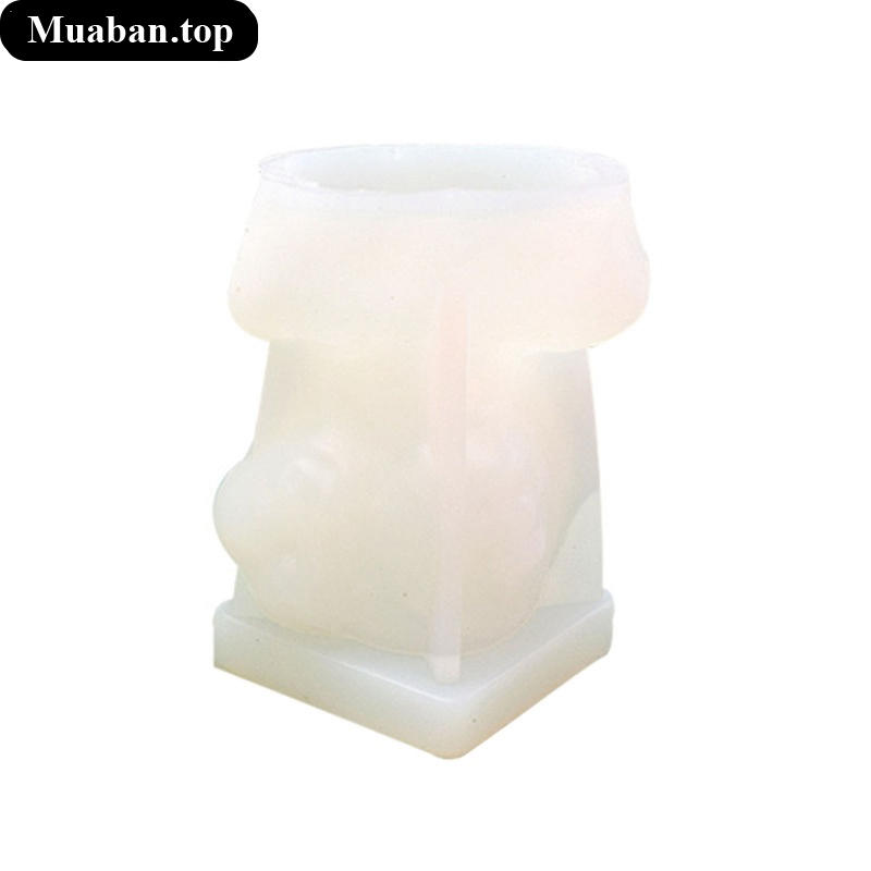 Khuôn silicon tạo hình thiếu nữ xinh đẹp 7