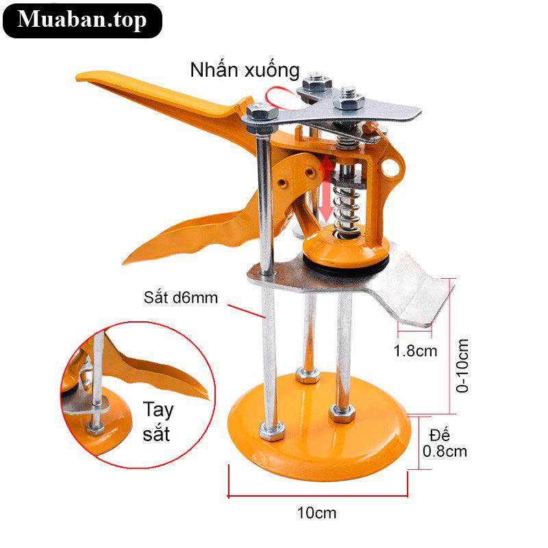 Kích nâng gạch ốp tường đội kê gạch ốp tường 2