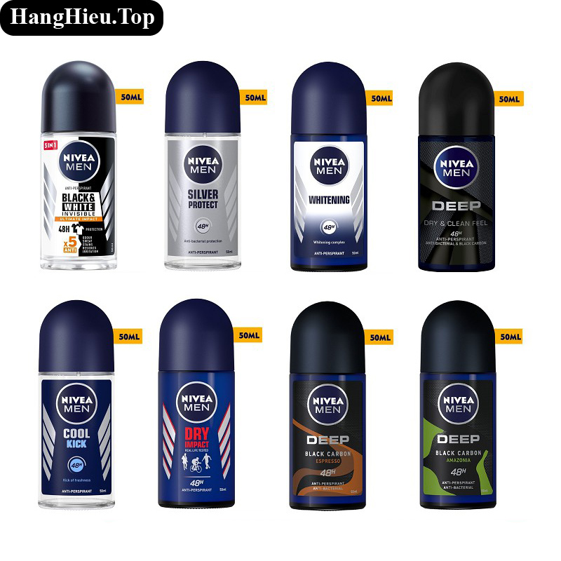 Lăn khử mùi cơ thể NIVEA MEN cho nam giới loại 50ml Lăn khử mùi cơ thể NIVEA MEN cho nam giới loại 50ml