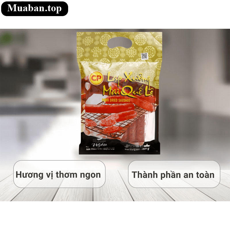 Lạp xưởng Mai Quế Lộ C.P 500g 6