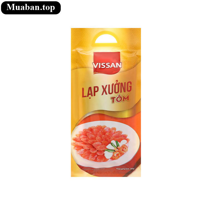 Lạp xưởng tôm Vissan gói 200g