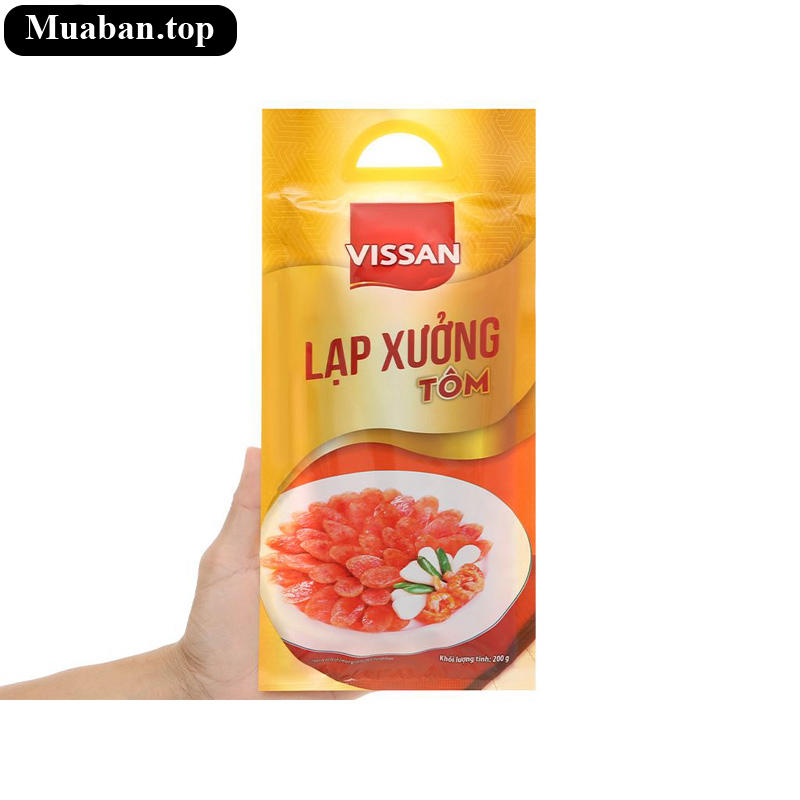 Lạp xưởng tôm Vissan gói 200g 4