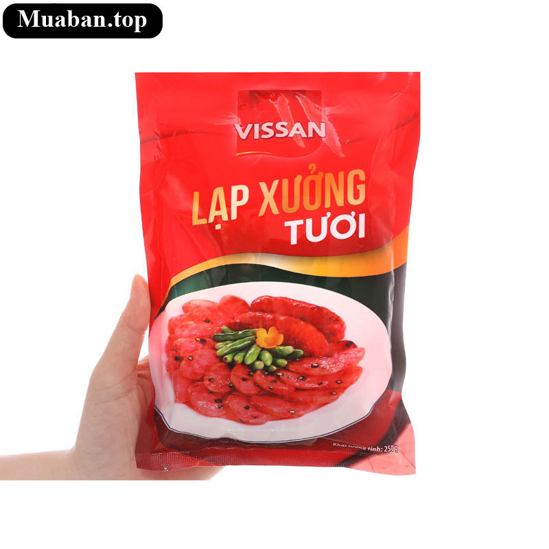 Lạp xưởng tươi Vissan gói 250g 5