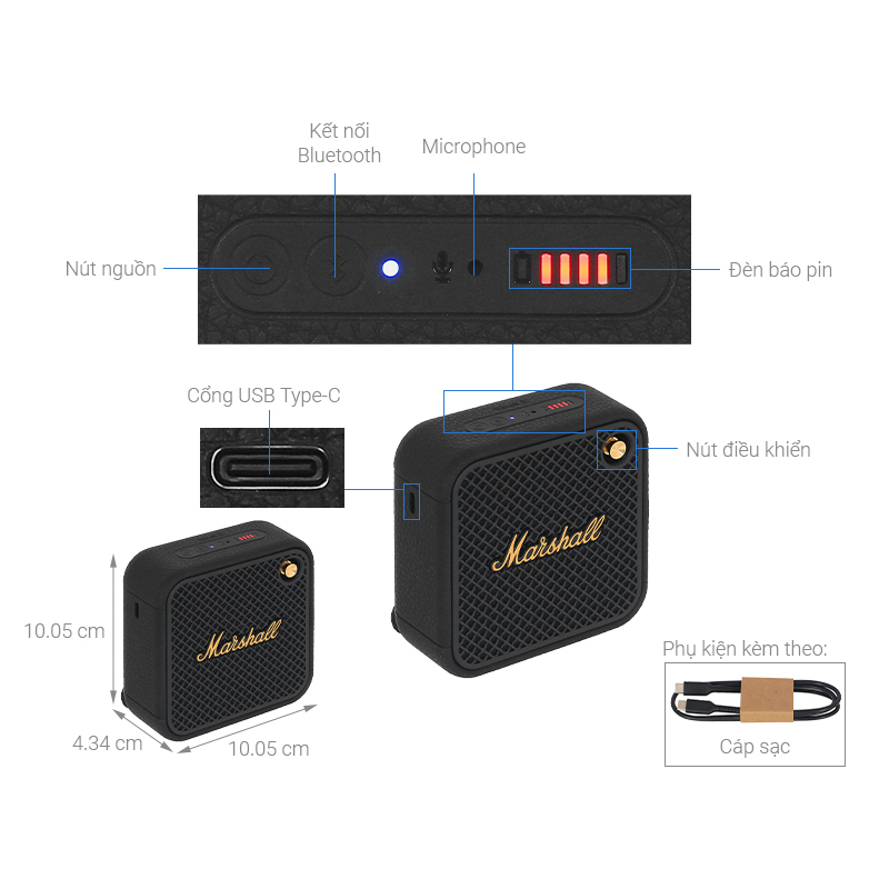 Loa Marshall Pin 17h