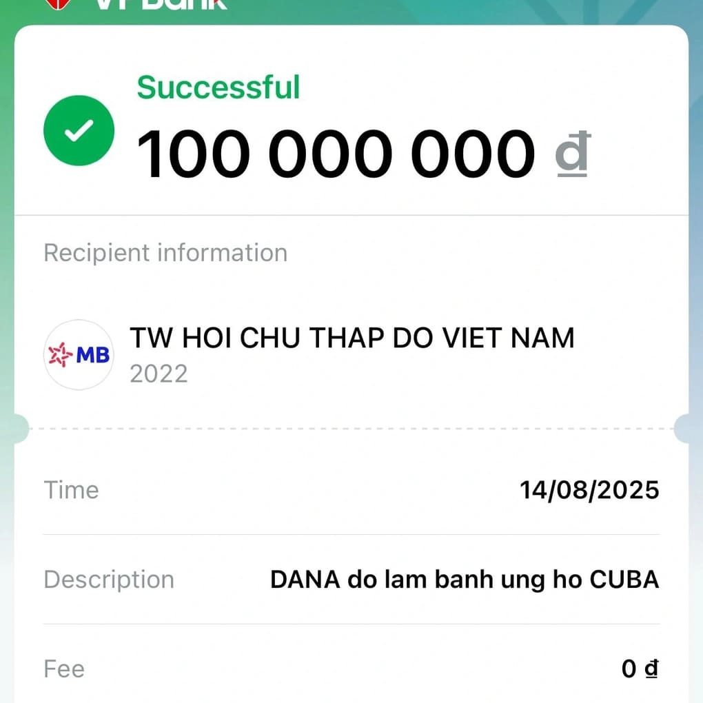 Tình đoàn kết Việt Nam Cuba lan tỏa mạnh mẽ với số tiền ủng hộ vượt 121 tỷ đồng