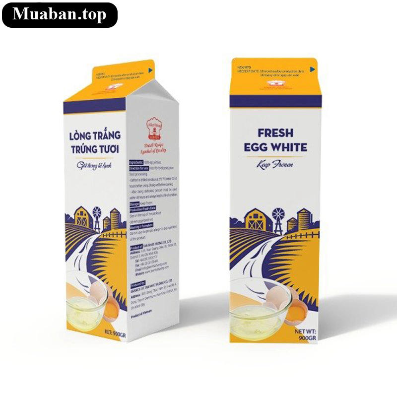 Lòng trắng trứng tươi Nhất Hương 900g