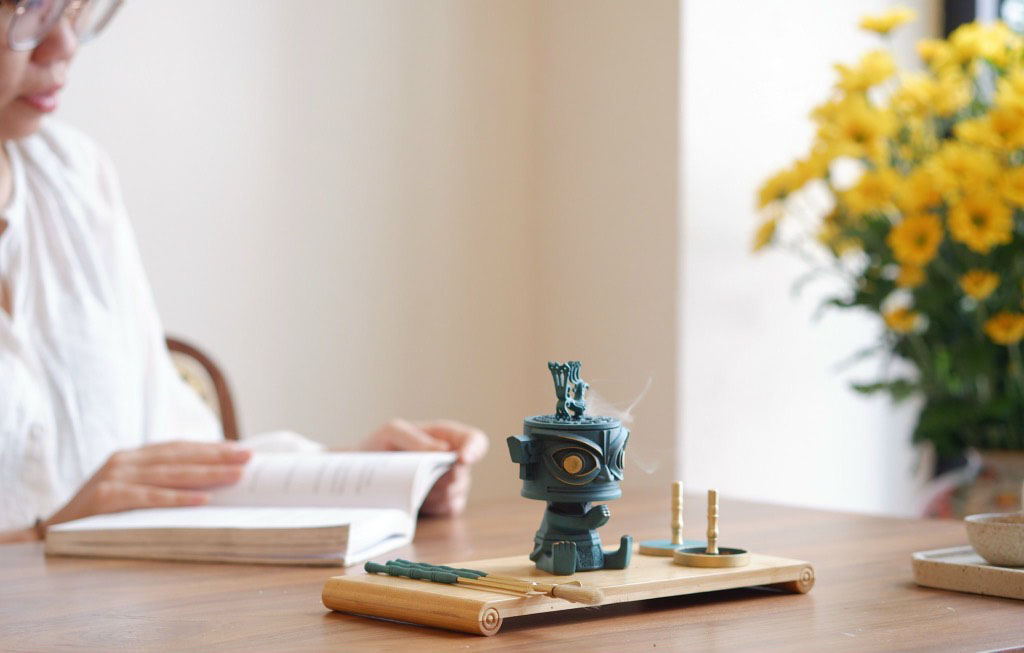 Lư xông trầm thổ dân chiêu hạnh 9