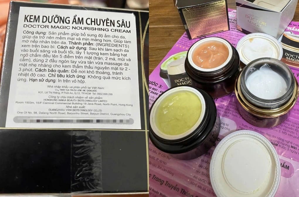 Nhập hàng Doctor Magic giá rẻ, Mailisa quảng cáo nhập khẩu chính ngạch