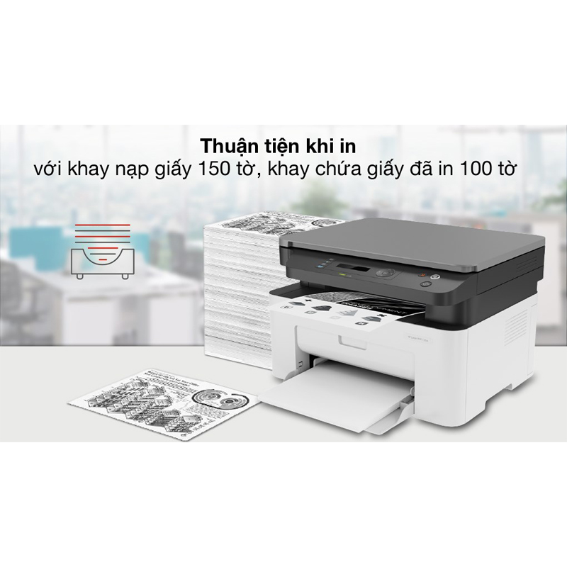 Mặt trên máy in HP LaserJet