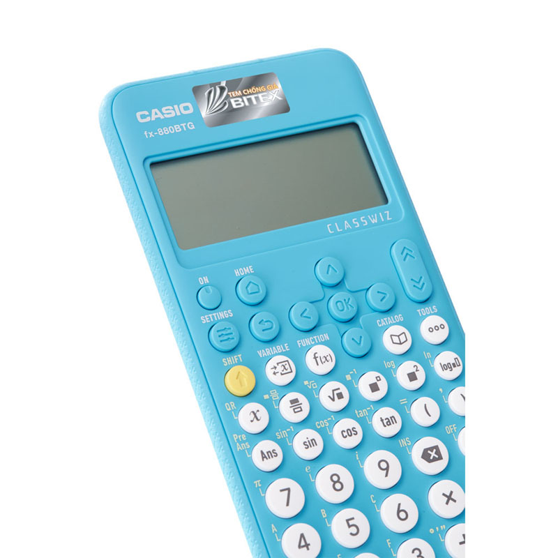 Máy Tính CASIO FX 880BTG Xanh Biển 3