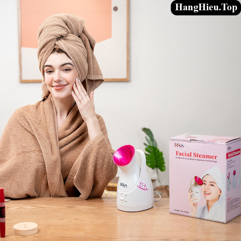 Máy xông hơi da mặt giúp giữ ẩm và thấp thụ khoáng chất 9