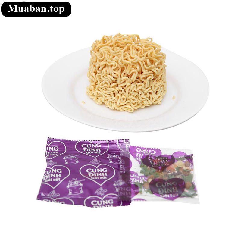 Mì khoai tây Cung Đình thịt hầm nấm ly 65g 7