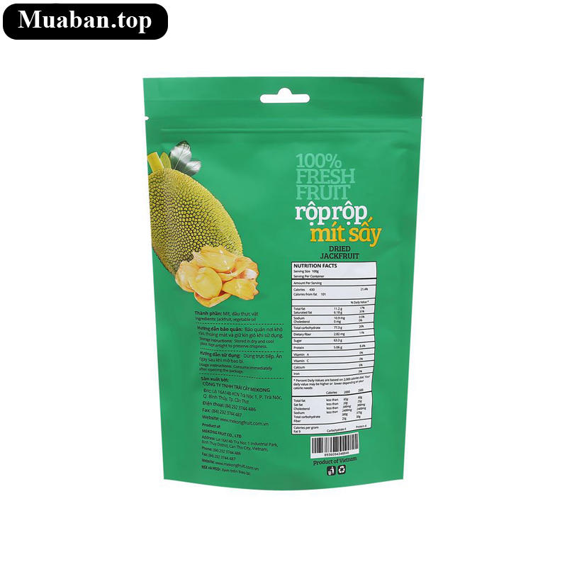 Mít sấy Rộp Rộp gói 100g 2