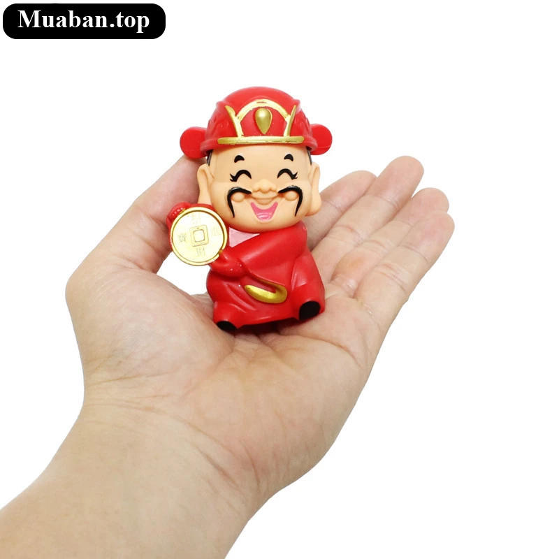 Mô Hình Thần Tài Mini Trang Trí Tết 5