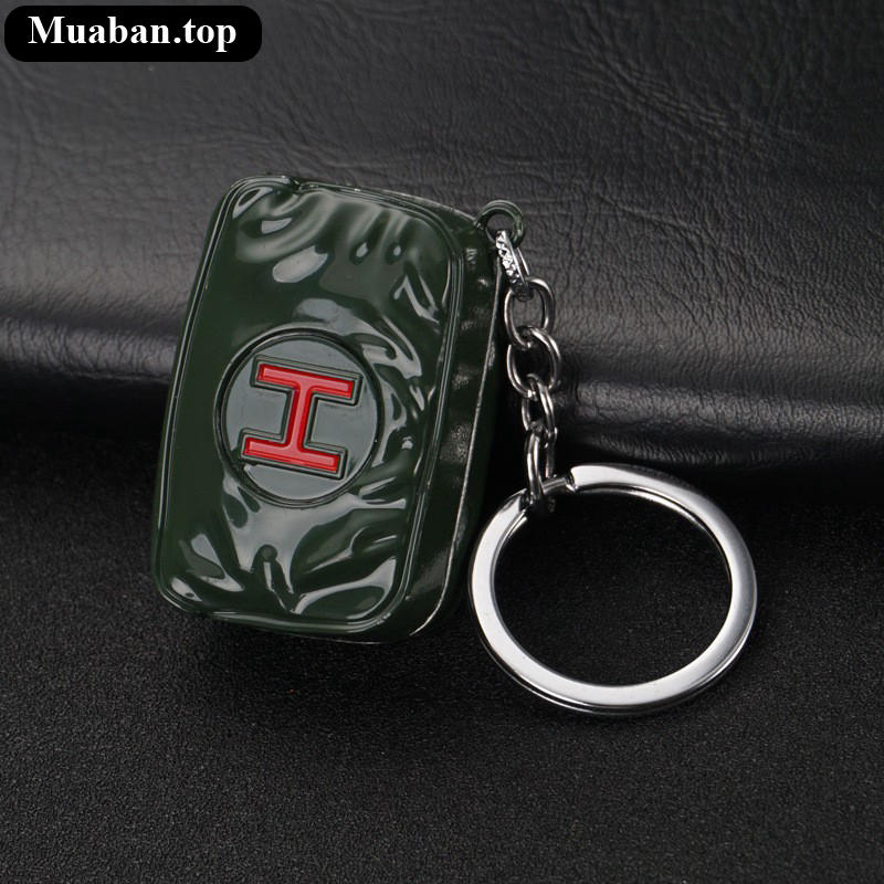 Móc khóa phụ kiện vật phẩm trong pubg bằng kim loại cao cấp 6