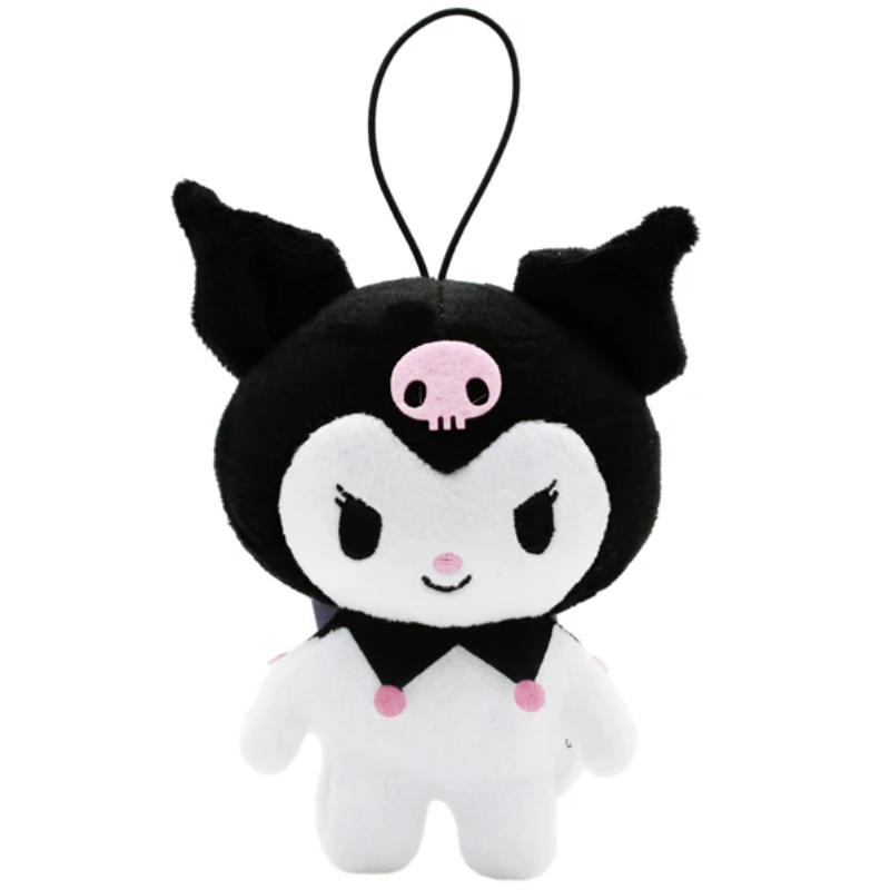 Móc Khóa Thú Bông nhân vật Kuromi màu đen