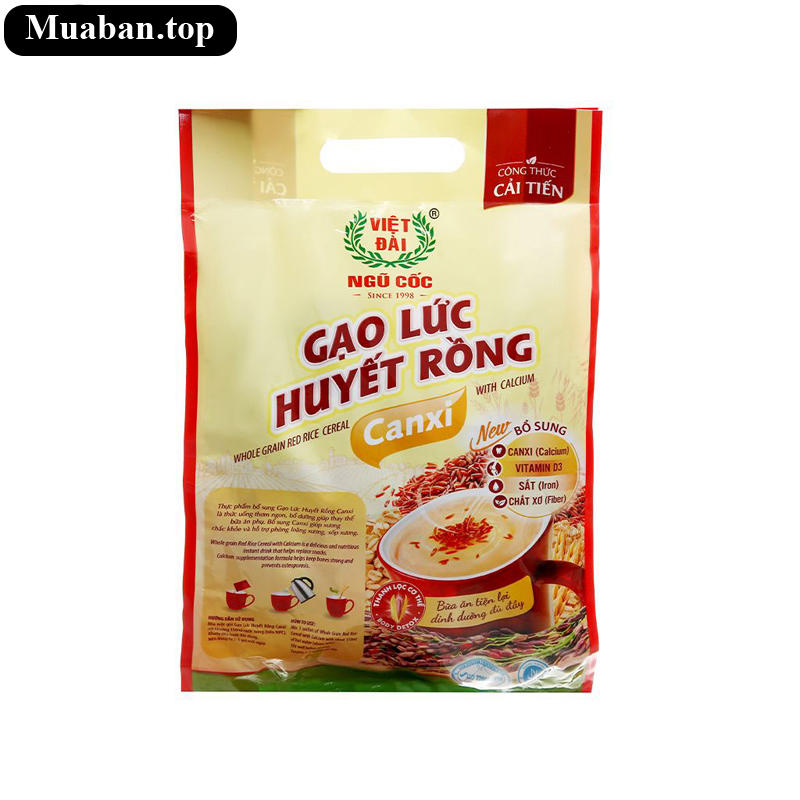 Ngũ cốc gạo lứt huyết rồng Việt Đài bịch 450g 2