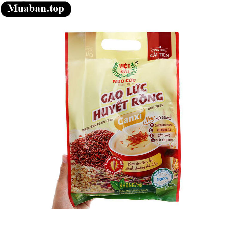 Ngũ cốc gạo lứt huyết rồng Việt Đài bịch 450g 4