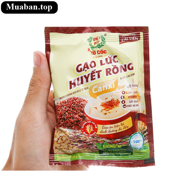 Ngũ cốc gạo lứt huyết rồng Việt Đài bịch 450g 5