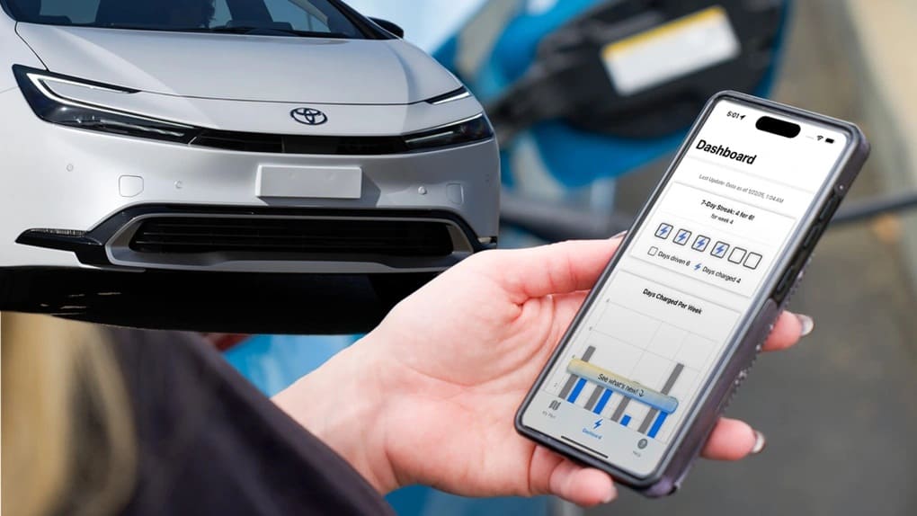 Toyota phát triển ứng dụng ChargeMinder giúp chủ xe hybrid sạc điện hình thành thói quen sạc pin đúng cách giảm khí thải tiết kiệm chi phí
