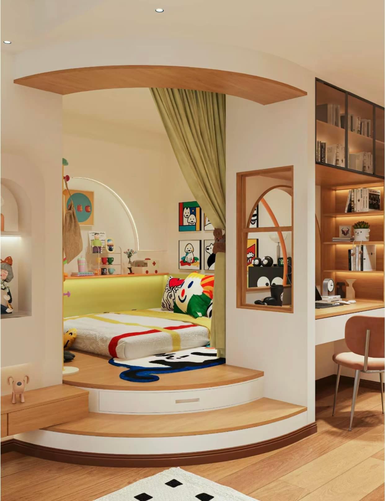 Những mẫu phòng đẹp bạn nên kham khảo khi decor 5