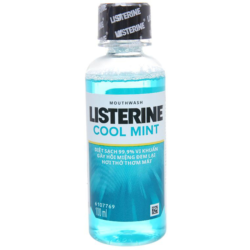 Nước súc miệng Listerine Cool Mint 100ml
