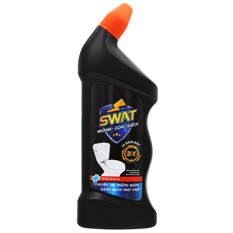 Nước tẩy bồn cầu Swat đậm đặc 600ml