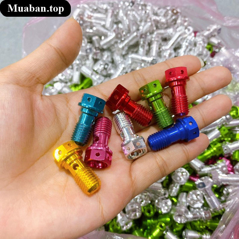 Ốc xỏ dây dầu GR5 nhiều màu dành cho xe máy Ốc xỏ dây dầu GR5 nhiều màu dành cho xe máy