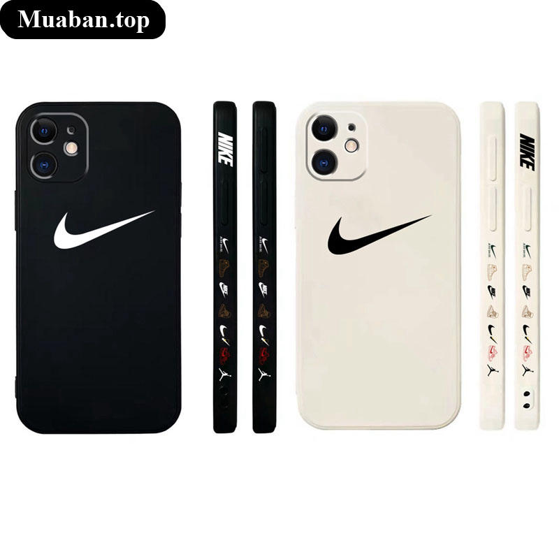 Ốp lưng Iphone cạnh vuông hình hoạ tiết