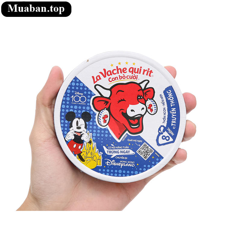 Phô mai Con Bò Cười hộp 112g 8 miếng 6