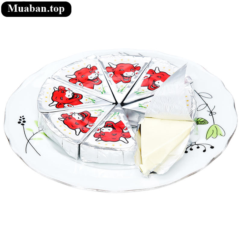 Phô mai vị truyền thống Con Bò Cười hộp 224g 16 miếng 5