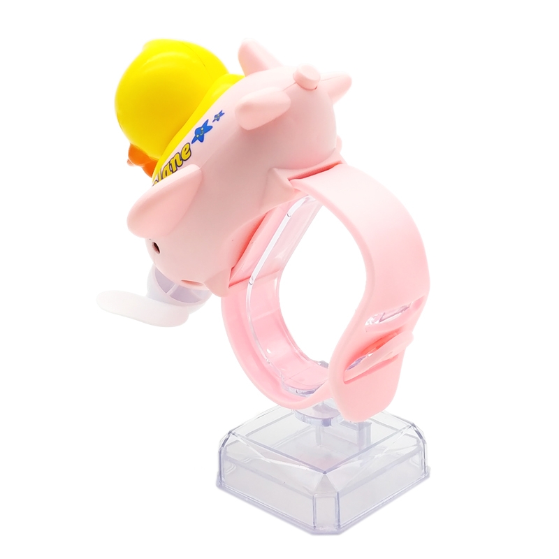 Quạt Mini Đeo Tay Hình Vịt 5208 BJJ968-3 4