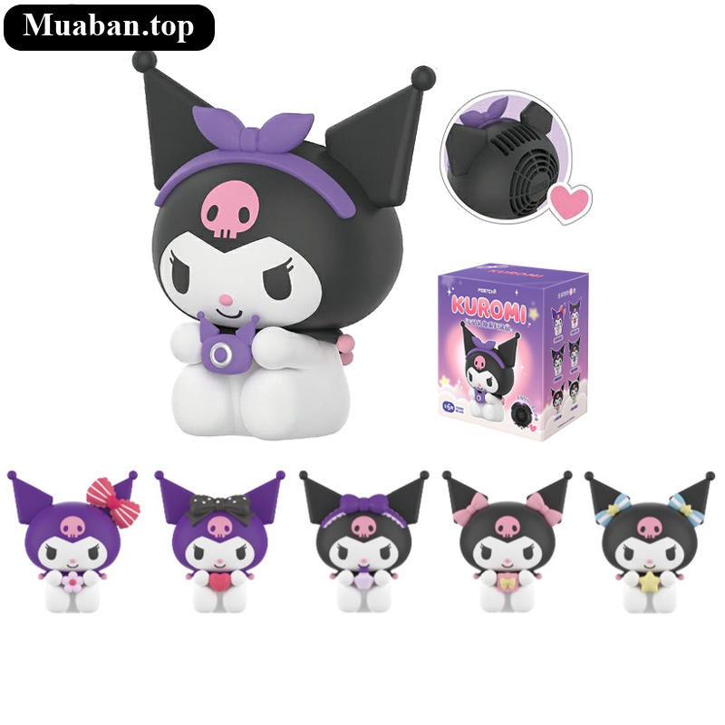 Quạt Mini Kuromi Series Mini Fan Blind Box Moetch Mini RM15 Mẫu Ngẫu Nhiên