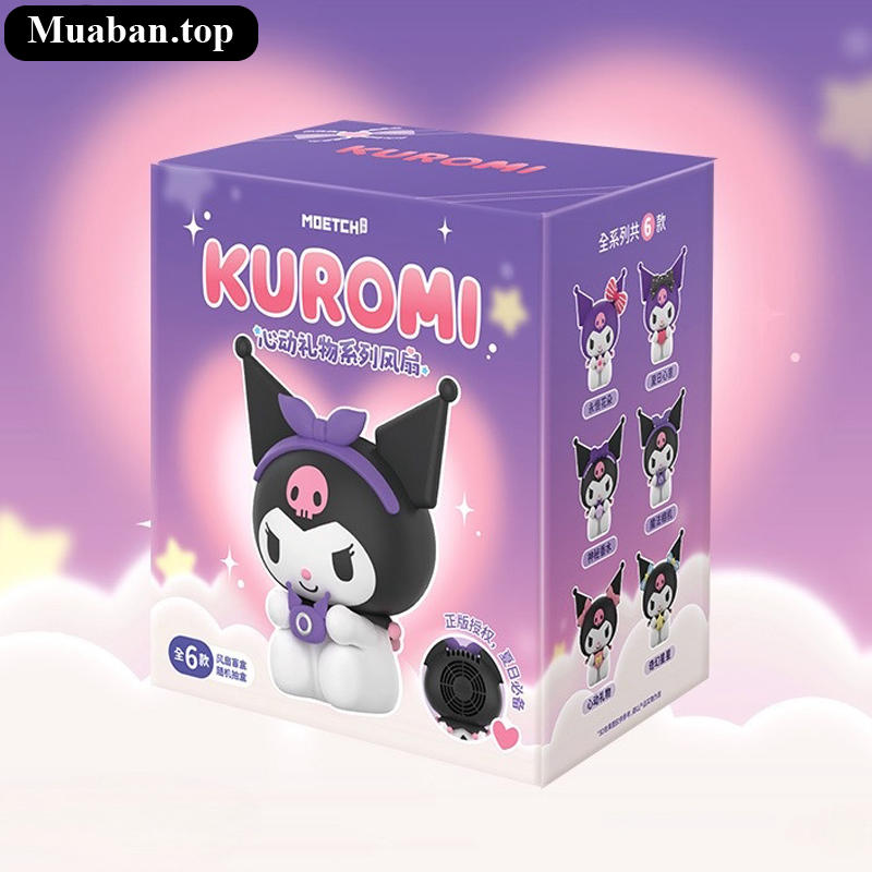 Quạt Mini Kuromi Series Mini Fan Blind Box Moetch Mini RM15 Mẫu Ngẫu Nhiên 2