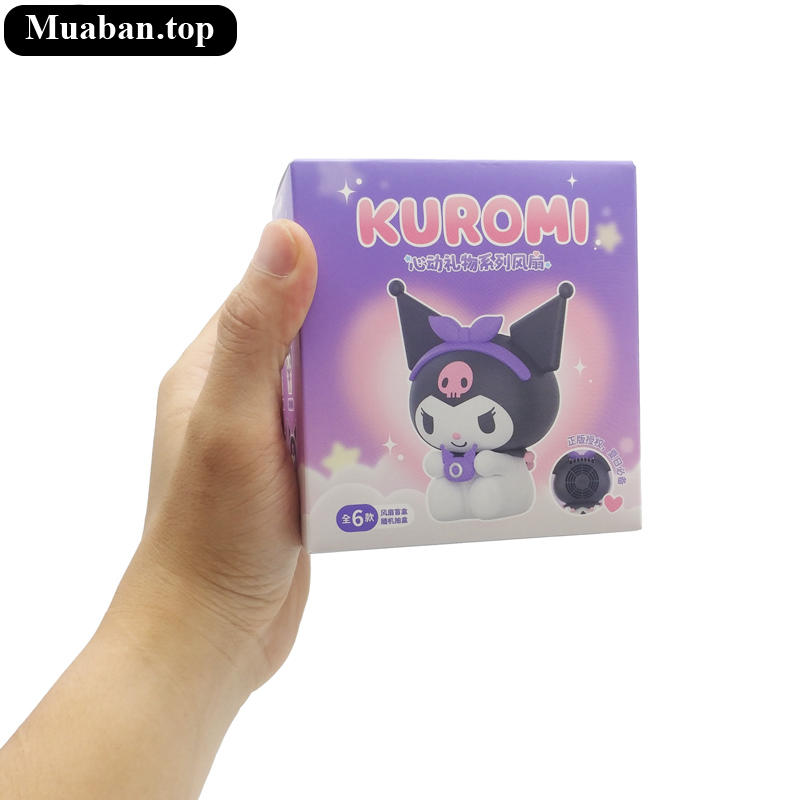 Quạt Mini Kuromi Series Mini Fan Blind Box Moetch Mini RM15 Mẫu Ngẫu Nhiên 4
