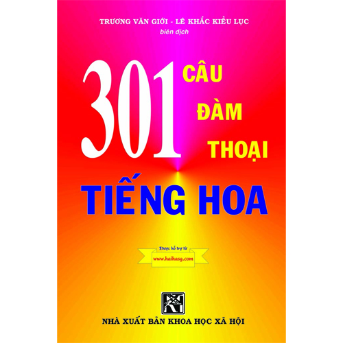 Sách Ebook 301 Câu Đàm Thoại Tiếng Hoa