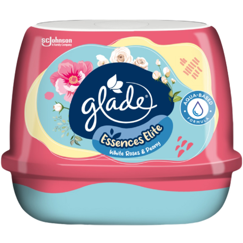 Sáp thơm Glade hương hoa hồng trắng & mẫu đơn 180g