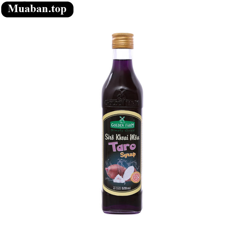 Sirô Khoai Môn Golden Farm 520ml