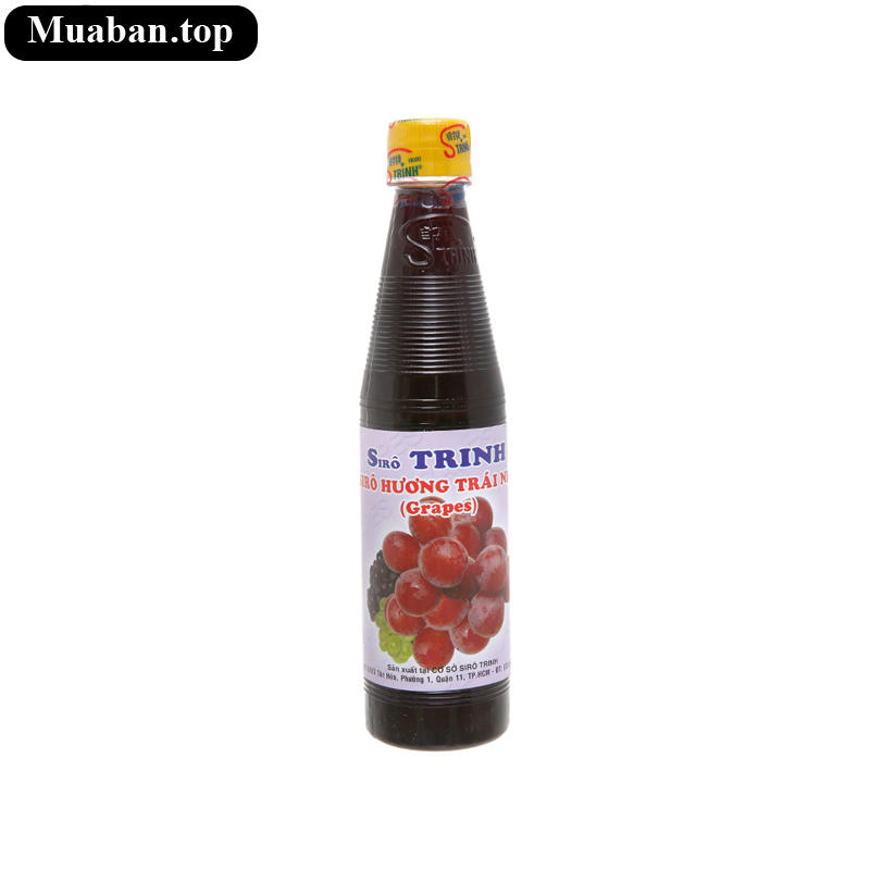 Sirô Trinh hương nho 350ml