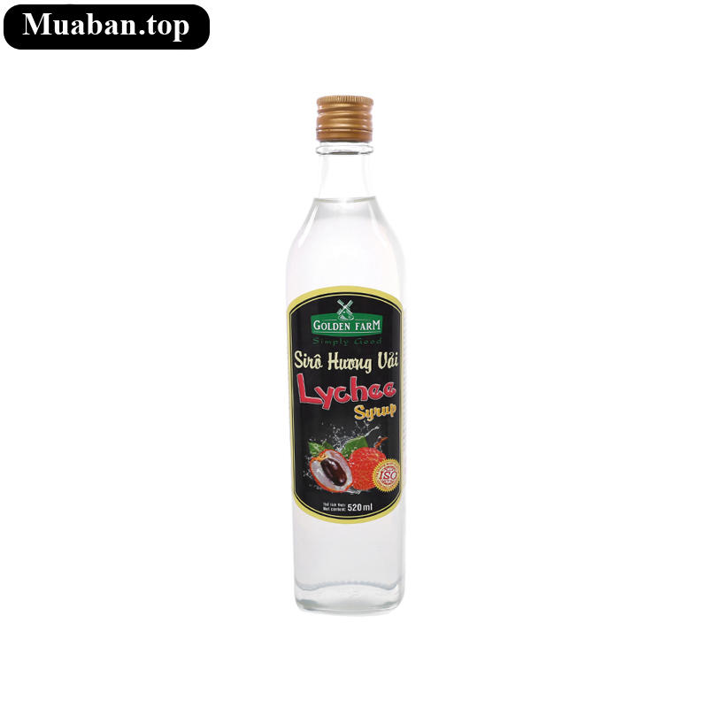 Sirô Vải Golden Farm 520ml