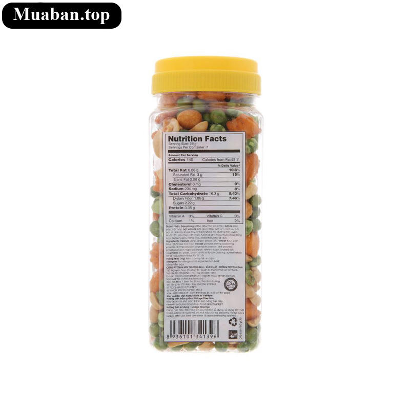 Snack và đậu thập cẩm Fun Mix Tân Tân hũ 200g 2