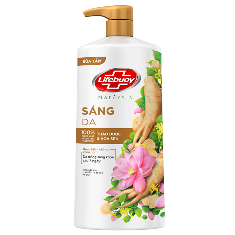 Sữa tắm Lifebuoy Naturals thảo dược hoa sen 784ml Sữa tắm Lifebuoy Naturals thảo dược hoa sen 784ml
