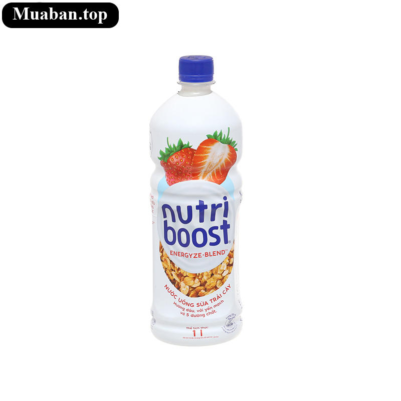 Sữa Trái Cây Nutriboost Dâu 1 Chai 1Lit
