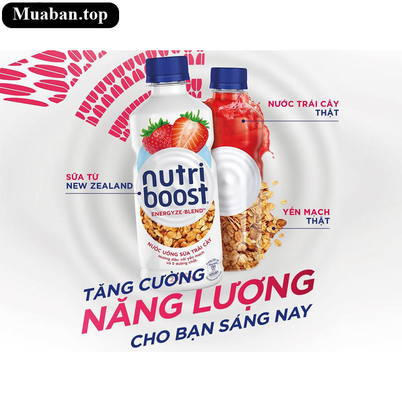 Sữa Trái Cây Nutriboost Dâu 1 Chai 1Lit 7