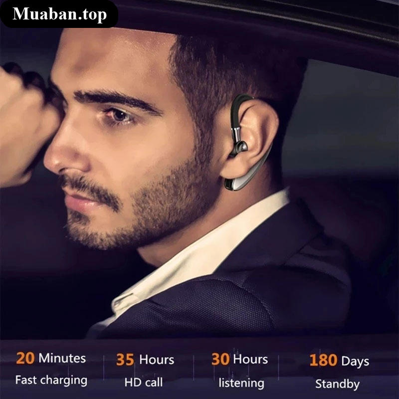 Tai nghe bluetooth đa chiều S109 ôm sát vành tai 4