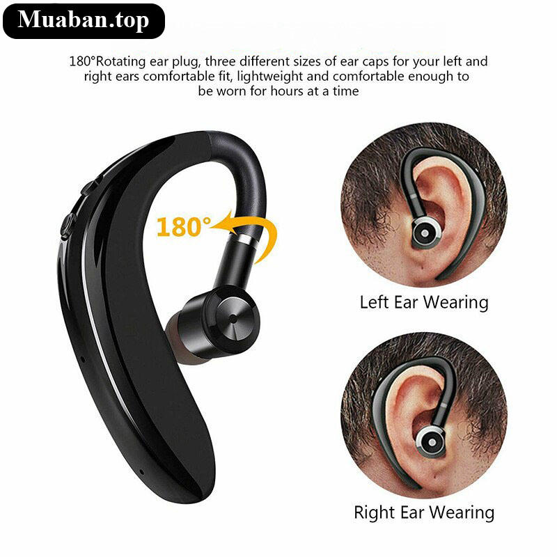 Tai nghe bluetooth đa chiều S109 ôm sát vành tai 8
