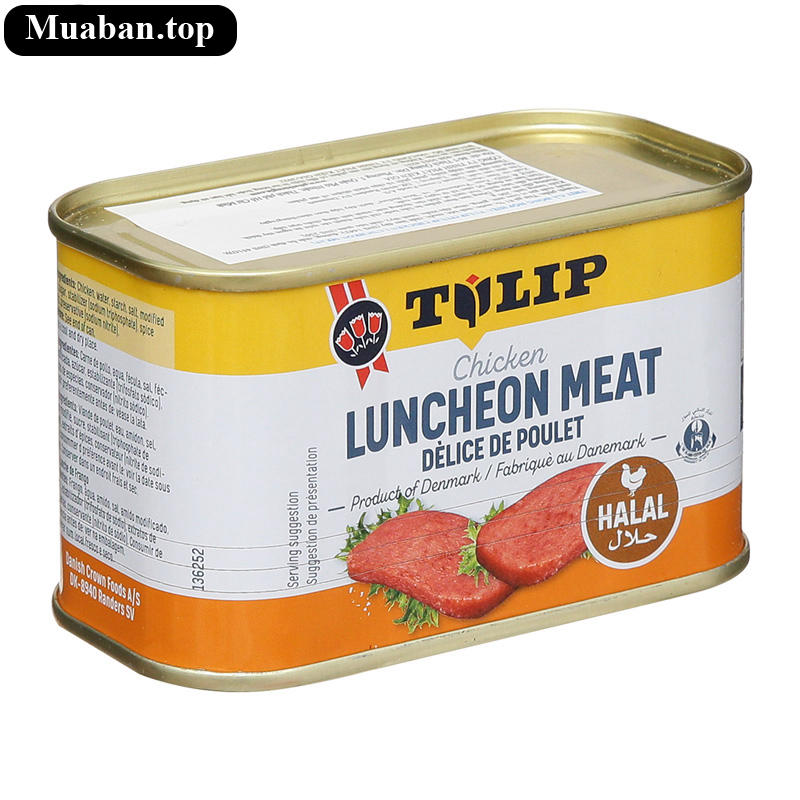 Thịt gà đóng hộp Tulip 200g 1
