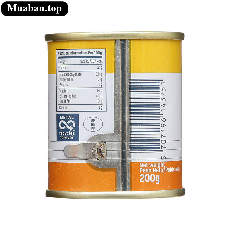 Thịt gà đóng hộp Tulip 200g 5