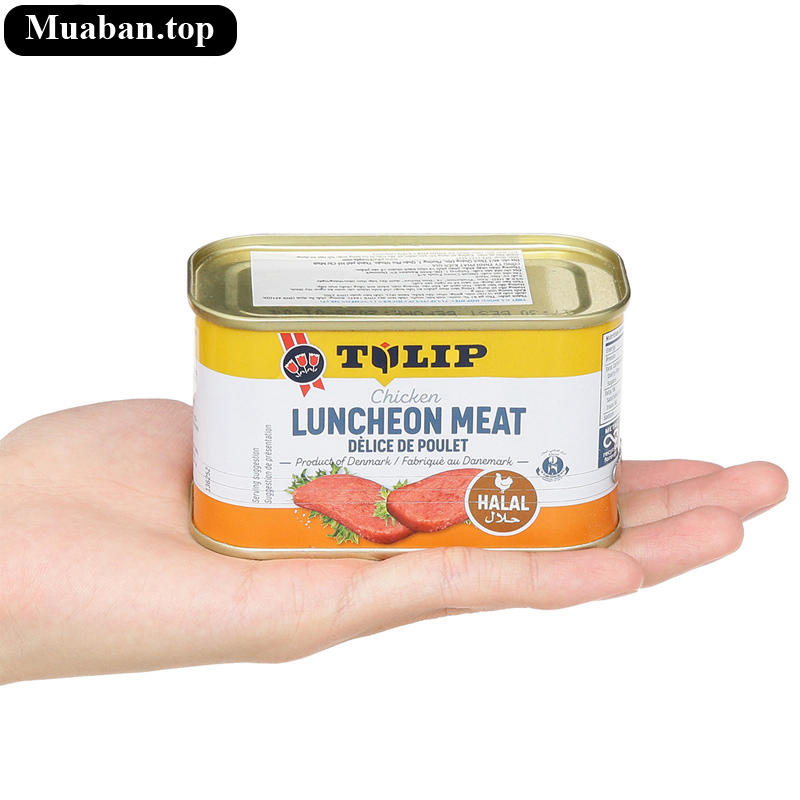 Thịt gà đóng hộp Tulip 200g 7
